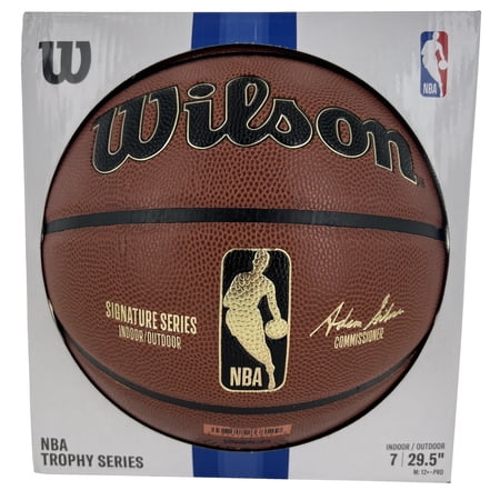 Wilson Trophy Series Official NBA Indoor/Outdoor Basketball, Size 7 (29.5")