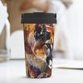 thumbnail image 6 of Fotbe Abstract Lion Painting Printed Insulated Travel Coffee Mug Spill Proof Leak Proof Stainless Steel Coffee Tumbler Reusable Coffee Cups with Lids Thermos, 6 of 8
