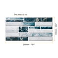 thumbnail image 2 of 9 Sheets Peel and Stick Tiles, 7.87"x3.94"x0.02" for Kitchen Wall Stairs, Purple Beige, 2 of 6