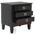 thumbnail image 7 of Safavieh Kira 3-Drawer Nightstand, Multiple Colors, 7 of 7