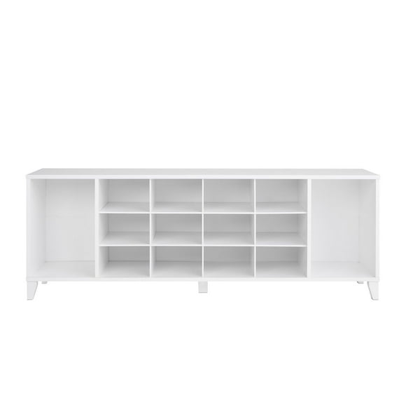 Prepac White Shoe Storage Bench