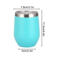 thumbnail image 2 of Fiudx Taza de Desayuno, Elegante Huevera de Acero Inoxidable 304, Diseño Termo Aislante, Eficiente Retención de Calor, Ideal para Servir Huevos Pasados Por Agua, Un Regalo Único, Un Elegante Compleme, 2 of 4