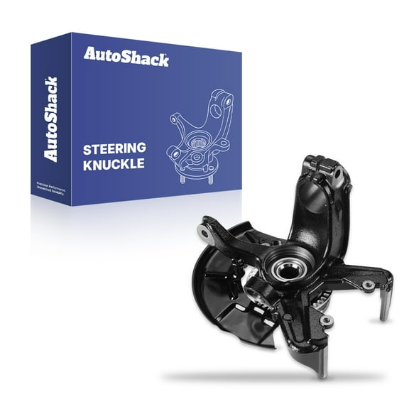 AutoShack Front Loaded Steering Knuckle and Wheel Hub Bearing Assembly - Passenger Side for Volkswagen, Beetle 1998-2010 Jetta 1999-2005 Golf 1999-2006, 2010, FWD L4 1.8L 1.9L 2.0L L5 2.5L - With ABS