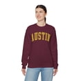 thumbnail image 7 of Austin Texas TX Sweatshirt Gifts Crew Neck Shirt Long Sleeve Unisex, 7 of 7