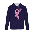 thumbnail image 3 of WXLWZYWL Breast Cancer Pink Shirt Men Cotton Hooded Sweater Hoodies Casual Men and Women Hoodie Shirt, 3 of 4