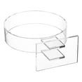 thumbnail image 3 of LOLIPPYY 2-Pack Clear Acrylic Hairband Organizer Stand Practical Display Rack for Hair Hoops and Accessories, 3 of 7