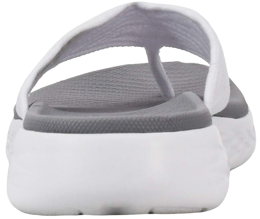 Skechers Flip Flops Sandals for Women On-The-Go 600-Sunny with Goga Mat Footbed and Lightweight Cushioning