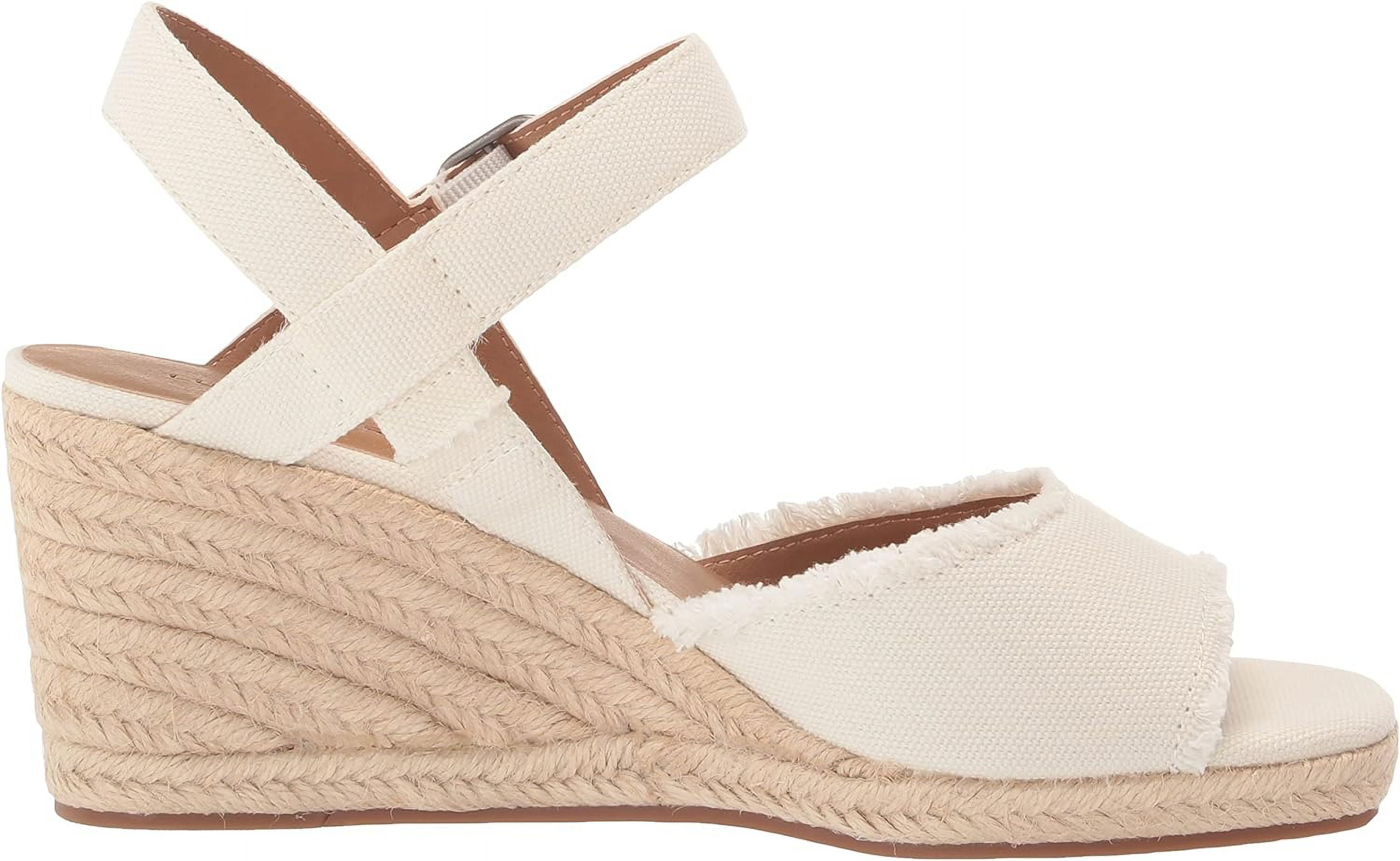 Lucky Brand Women's Mindra Espadrille Wedge Sandal 7.5 White - Walmart.com