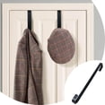 thumbnail image 4 of CY5O5ee 11" Christmas Wreath Hanger for Front Door Metal Garland and Stocking Door Hanger Over The Door Hooks for Front Porch Home Decor, 4 of 8