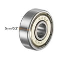 thumbnail image 3 of 625ZZ Deep Groove Ball Bearings, Chrome Steel Z3 Double Metal Shielded Bearing 5mm x 16mm x 5mm, 4 Pack, 3 of 5