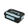 thumbnail image 2 of Nomeni Tableware Adult And Children's Lunch Boxes With Cutlery Chopsticks And Spoon 2000 Ml Capacity 4 Compartments Microwaveable Lunch Boxes, 2 of 5