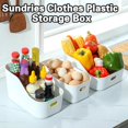 thumbnail image 4 of EIMELI Drawer Type Storage Box  Hollow Handle  Top Opening  Strong Load-bearing  Easy Access  Dust-proof  Rounded Corners  Storage Holder  Household Supply, 4 of 8
