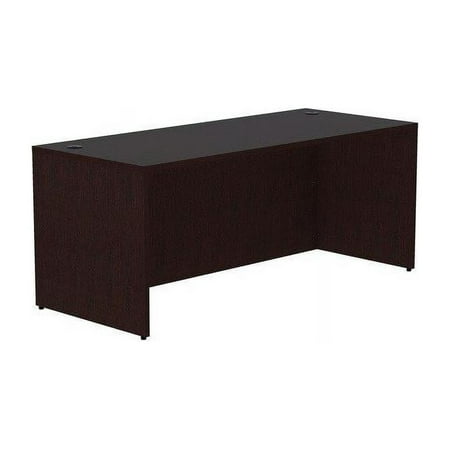 UPC: 0035255182119 | Lorell Desk Shell  Rectangular  72 X30 X29-1/2   Espresso (LLR18211)