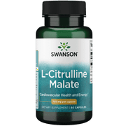 Swanson L-citrulline Malate 750 mg 60 Capsules