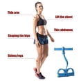 thumbnail image 2 of Multi-Function Tension Rope – 4 Tube Resistance Bands with Handles – Sit Up Exercise Equipment Home Gym Tummy Trainer for Men Women, 2 of 5