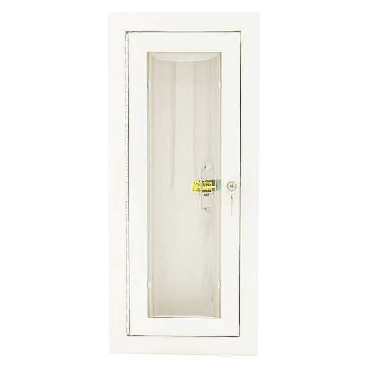 Loma Fire Extinguisher Cabinet, Semi Recessed, 26 3/4 in Height, 10 lb 7322-BB