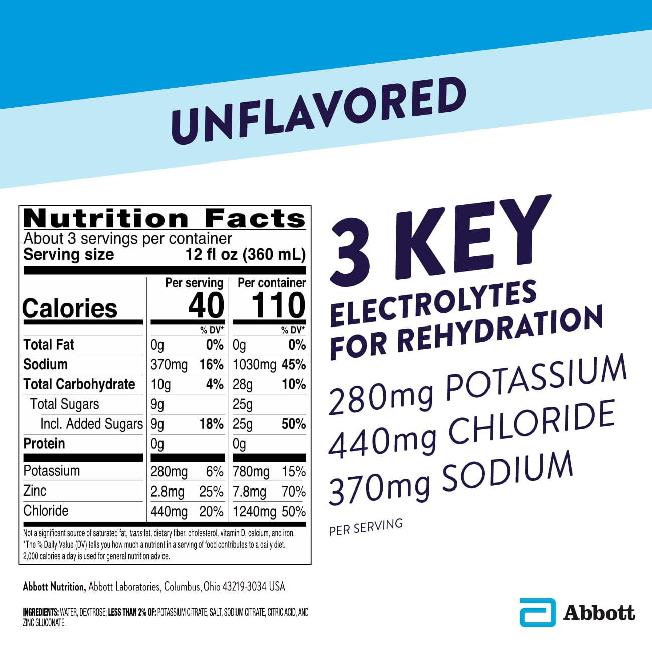 Pedialyte Nutrition Facts Vs Gatorade Besto Blog