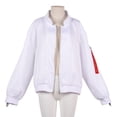 thumbnail image 1 of Tokyo Revengers Hanemiya Kazutora Cosplay disfraces abrigo blanco Valhalla uniforme béisbol abrigo Mikey Draken Halloween niños adultos M y mujeres Gao Jinjia LED, 1 of 2