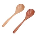 thumbnail image 4 of Soup Spoon, Easy Cleaning Scratch Proof Wooden Spoon 2pcs  For Kitchen For Restaurant, 4 of 8
