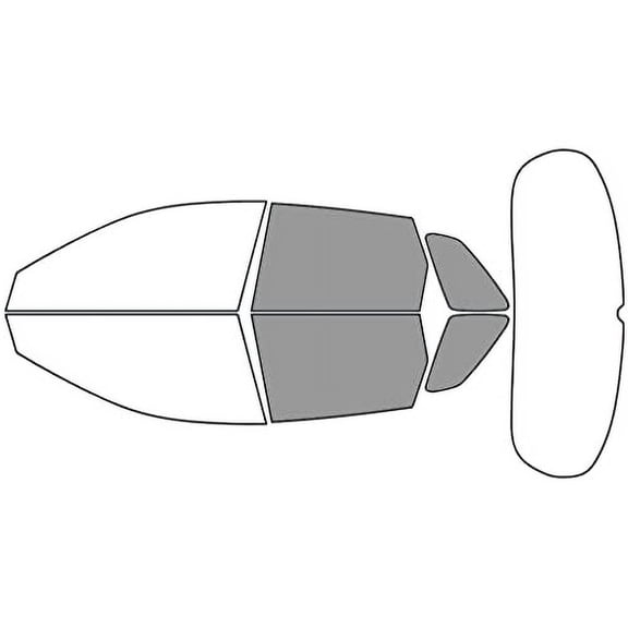 Avery Dennison NR Nano Ceramic IR Window Tint Kit Compatible with Acura RDX 2007-2012 - Back Precut