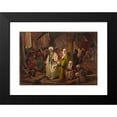 thumbnail image 2 of Amadeo Preziosi 14x11 Black Modern Framed Museum Art Print Titled - The Grand Bazaar, 2 of 5