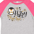 thumbnail image 4 of Inktastic Happy New Year with Cute Penguin Boys or Girls Toddler T-Shirt, 4 of 5