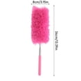 thumbnail image 3 of Microfiber Duster with Extendable Pole, Telescopic Long Handle Cleaning Brush, Bendable Static Adsorption Dusting Tool for High Ceiling Fan and Car, 13 to 31 Inch Reach, 3 of 4