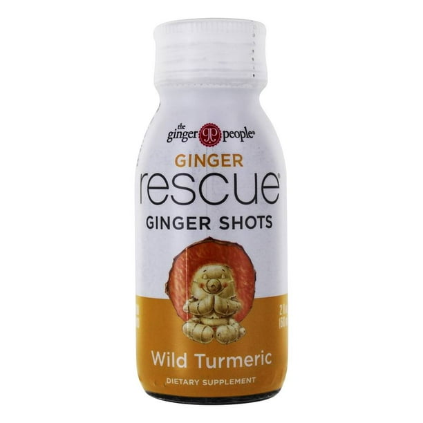 Ginger People Rescue Ginger Shots Wild Turmeric 2 fl. oz. Walmart