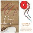 thumbnail image 2 of 2 Pairs Sneaker Shoelaces Polyester Shoe Straps Bright Rainbow Shoes Straps, 2 of 8