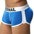 thumbnail image 4 of JOCKMAIL Mens Underwear Boxer Trunks Sexy Push up Cup Pad Front and Back Hip Enhance the Buttocks, 4 of 4