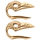 thumbnail image 1 of EeaseMX par de piercings para oreja de acero inoxidable, exquisitos expansores para oreja., 1 of 8