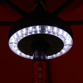 Led Concepts Patio Umbrella Light Wireless 28 Led Lights 3 Lighting Mode Pole Umbrella Light For Patio Umbrellas Camping Tents Or Any Outdoor Use Silver Walmart Com Walmart Com