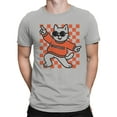 thumbnail image 2 of Cool Cat in "Whatever" Style Men's T-shirt, 2 of 3