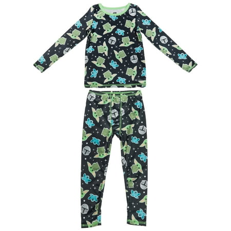 

Star Wars The Mandalorian The Child Grogu Heads Toddler 2-Piece Pajama Set-Toddler 4T