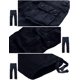 thumbnail image 5 of Pantalones cargo a juego para hombre, holgados, casuales, 100% algodón, azul, 5 of 5