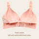 thumbnail image 3 of Sonducket Sujetador de lactancia para mujer, sujetadores de maternidad para embarazo, ropa interior inalámbrica de forma Natural con hebilla Ropa interior Rosa METRO, 3 of 6