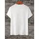 thumbnail image 2 of Camiseta de hombre 100 % algodón con estampado gráfico de rosas, informal, de manga corta y cuello redondo, para verano y actividades al aire libre., 2 of 6