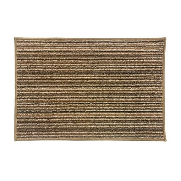 Carnival Stripe Area Rug | Indoor/Outdoor Durable Entryway Mat | Low Profile, Easy Clean | 5’ x 6’