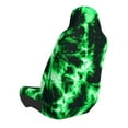 thumbnail image 2 of Daiia Green Tie Dye Printed Car Seat Cover - Waterproof & Sweatproof - Universal Fit, Machine Washable, Non-Slip - Seat Protector for Car, Truck, SUV, Van (1 Pack), 2 of 5