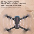 thumbnail image 4 of Liquidación de drones con cámara, drones con cámara Daul 4K HD FPV, juguetes de control remoto, regalos para niños y niñas con retención de altitud, modo sin cabeza, ajuste de velocidad de, 4 of 6