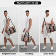 thumbnail image 7 of Honeii Tropical Fruit Print Hand Travel Bag,Travel Duffle Bag, Waterproof Weekender Bag,Carry On Tote Bags,Weekender Tote Bag,for Weekend and Business Travel, 7 of 7