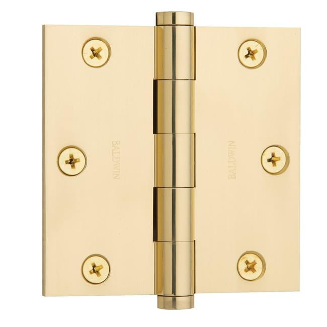 Baldwin 1135402I Radius Mortise Hinge Distressed Oil Rubbed Bronze