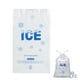 thumbnail image 1 of Bolsas de hielo de plástico Belinlen, paquete de 100 unidades, 2,27 kg, 22,9 x 43,2 cm, con drar, 1 of 4