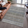 thumbnail image 6 of Addison Rugs Mayfield Premium Machine Washable Transitional Stripes Taupe Rectangle Rug, 10' x 14', 6 of 6