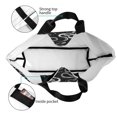 thumbnail image 4 of Fotbe Snake Bolsa Tote Estética de Lona con Estampado para Mujer - Bolsa Reutilizable de Hombro Casual para Vacaciones, Compras, Trabajo y Gimnasio, 4 of 8