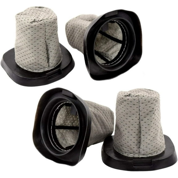 HQRP 4-Pack Dust Cup Filter for Dirt Devil Versa Power M083405 083405 083450 Stick Vacuum Cleaner