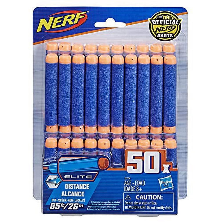 Hasbro HSBE6104 Nerf Elite - 50 Dart Pack, Pack of 6 - Walmart.com