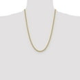 thumbnail image 2 of Diamond2Deal 14K Yellow Gold 3.8 mm Regular Rope Chain Necklace for Mens 24", 2 of 7