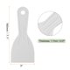 thumbnail image 2 of Uxcell 10pcs Raspador de Masilla 3" Ancho 2mm Espátula Plástica Flexible Delgada Gris, 2 of 6