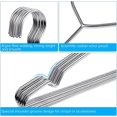 thumbnail image 3 of Wire Hangers Coat Hangers Strong Heavy Duty Stainless Steel Metal Hangers Ultra Thin Space Saving Clothes Hangers (30 Pack 16.5 Inch), 3 of 4